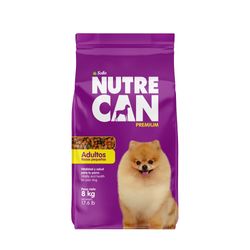 Nutrecan Adultos raz.peq ext 8 kg